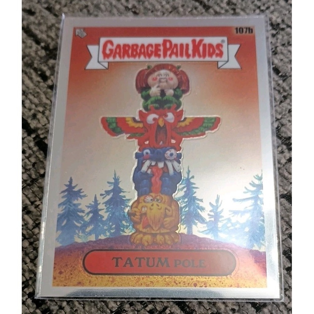 2020 Garbage Pail Kids Topps Chrome Series 3 TATUM POLE 107b GPK